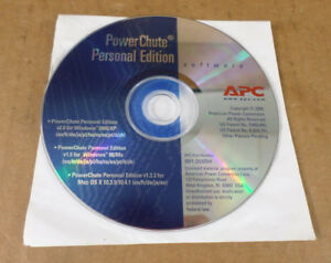 apc powerchute personal edition software